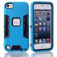 iTouch 5,iPod Touch 6 Case,XRPow 3in1 Heavy Duty Protection Hybrid High Impact Armor Case... N16