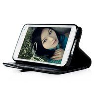 S5 Case,Samsung Galaxy S5 Case (I9600) - Wallet Embossed Totem Flower Design Folio Flip PU Leather with Stand... N10