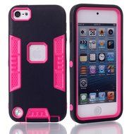 iTouch 5,iPod Touch 6 Case,XRPow 3in1 Heavy Duty Protection Hybrid High Impact Armor Case... N20