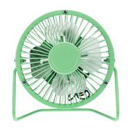 Starsource Adjustable Four Fan Blade 4 Inch USB Mini Desktop Fan With ON/OFF Switch ( Green ) N8