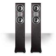 Polk Audio TSi300 3-Way Tower Speaker with Two 5-1/4&quot; Drivers - Pair (Black)