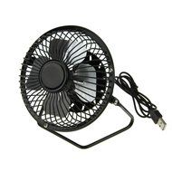 Starsource Adjustable Four Fan Blade 4 Inch USB Mini Desktop Fan With ON/OFF Switch ( Green ) N9