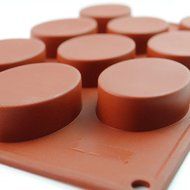 iClover High Quality food Grade Silicone Bakeware Baking Pan -9 Cups For Baking Delicious Cakes Chocolate and... N2