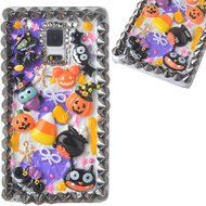 Halloween Theme Phone Case for Samsung Galaxy Note 3,Yaheeda 3D Handmade Rivets Pumpkin Demon Cartoon Design Clear... N7