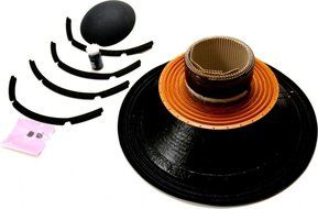 B&amp;C R21IPAL 21-Inch High Power Woofer with Neodymium Magnet Waterproof Cone Both Sides 2 Ohms