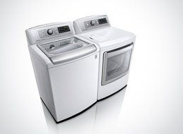 LG Power Pair Special-TurboWash Series HE Top Load Laundry Set with Steam Options and Innovative Easy Load ELECTRIC...