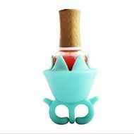 SymWell(TM) new arrival 1pc portable woman lady girls Silicone Finger Wearable Nail Polish Holder Display nail... N2