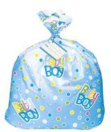 Blue Stork Boy Baby Shower Cupcake Kit for 24 N13
