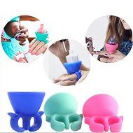 SymWell(TM) new arrival 1pc portable woman lady girls Silicone Finger Wearable Nail Polish Holder Display nail... N4