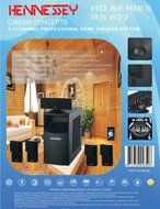Hennessey Surround Sound Professional Theater Systems RS 622