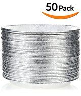 DOBI Pie Pans - Disposable Aluminum Foil Pie Plates, Standard Size - 9 x 1.25 Inches, Pack of 30. Favorite Pie... N3