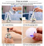 XDOBO Mini Cool Mist Humidifier with Bulb Shape,400ml Bulb Shape Colorful LED Night Lights Desktop Mist Humidifier... N8