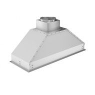 1200 CFM Ducted Wall Mounted Range Hood Size: 14.2" H x 40" W x 15" D