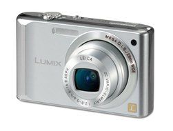 Panasonic Lumix DMC-FX55S 8.1MP Digital Camera with 3.6x Wide Angle MEGA Optical Image Stabilized Zoom (Silver) N2
