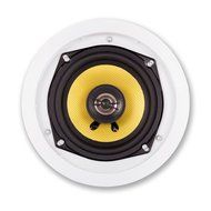 Acoustic Audio HD-6Pr 6.5-Inch Round 2 Way Kevlar Speakers (White) N3