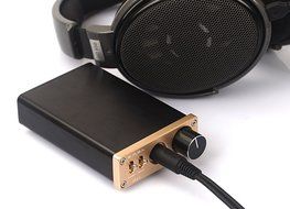 SMSL sApII TPA6120A2 Big Power High Fidelity Stereo Headphone Amplifier golden N7