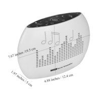 Rechargeable Wireless Portable Dehumidifier No Battery and Cord Required for Closets, Boats, Lockers, Shoe Cabinet... N2