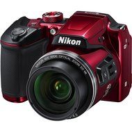 Nikon Coolpix B500 Wi-Fi Digital Camera (Red) - (Certified Refurbished) N3