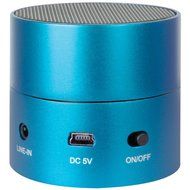 1 - Fire Mini Wired Rechargeable Portable Speaker (Blue), Crystal clear sound , Surprisingly powerful bass , Portable...