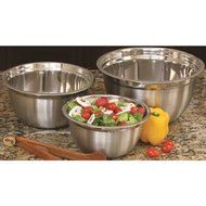 Cookpro 721 Stainless Steel Mixing Bowl Set44; Silver - 3 Piece