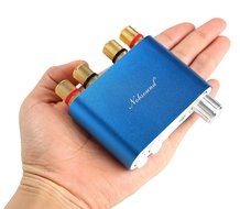 Nobsound NS-10G Mini Bluetooth 4.0 Digital Amplifier 100W HiFi Amp with Power Supply (Blue)