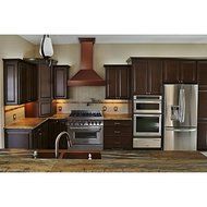 36" 1200 CFM Wall Mounted Range Hood Finish: Copper N3