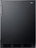 Summit FF63B 24&quot; Freestanding Compact Refrigerator with 5.5 cu. ft. Capacity