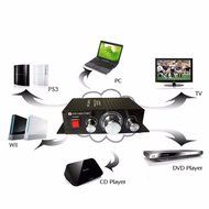 ELEGIANT [Upgraded Version]12V 15W + 15W Bluetooth Stereo Mini HiFi Amplifier with LED Light Booster Radio MP3... N8