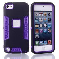 iTouch 5,iPod Touch 6 Case,XRPow 3in1 Heavy Duty Protection Hybrid High Impact Armor Case... N21