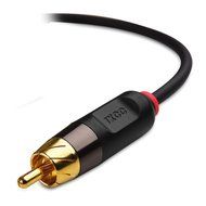 RCA Cable, iXCC 2pc 6ft Dual Shielded Gold-Plated RCA Male to RCA Male Stereo Audio Cable Connectors N3