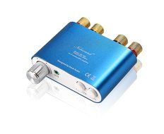 Nobsound NS-10G Mini Bluetooth 4.0 Digital Amplifier 100W HiFi Amp with Power Supply (Blue) N3