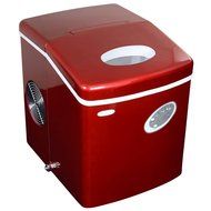 NewAir AI-100R 28-Pound Portable Icemaker, Red N20
