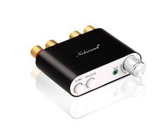 Nobsound NS-10G Mini Bluetooth 4.0 Digital Amplifier 100W HiFi Amp with Power Supply (Blue) N7