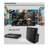 Besteye Indena Wireless Bluetooth Sound Bar Speaker 40W HIFI Speakers with IR Remote Control Coaxial Input 2.1... N2