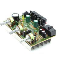 Qianson DC 12V 15W+15W Peak 30W x2 Dual Channel Stereo Audio Power Amplifier Volume / Treble / Bass Adjustable... N2