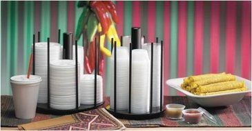 Rotating Cup and Lid Display Size: Medium