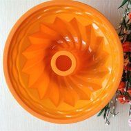 FLY Large Spiral Shape Cake Pan Bread Chocolate Bakeware Silicone Mold N5