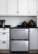 Vinotemp VNTVT-WINEDRAWER Mirrored Two Drawer Mirrored Wine &amp; Beverage Center N2