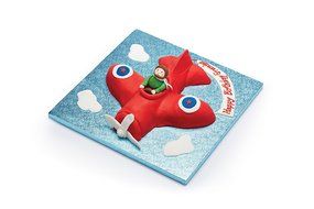 25 x 24 x 4.5cm Sweetly Does It Aeroplane Shaped Cake Pan