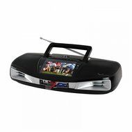 Supersonic SC-1393 Portable Audio System with Remote Control and 4.3 LCD Screen / USB, SD, AUX