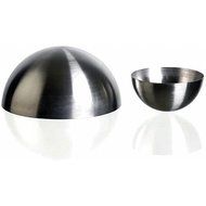 Matfer Bourgeat Stainless Steel Half Ball / Round Baking Molds, 2.75&quot;, 6PK 340402