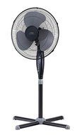 Lakewood LSF1610C-BM White Oscillating Stand Fan with X-Base, 16-Inch N2