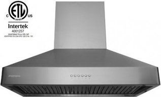 Pro-X 900 CFM Ducted Island Range Hood Size: 42"