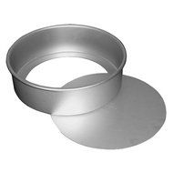 Fat Daddio&#039;s Anodized Aluminum Round Cheesecake Pan with Removable Bottom, 3 Inch by 2 Inch