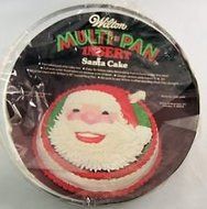 Wilton Multi-Pan Inserts and Cake Pan ~ Shower Surprise/Pumpkin/Santa Claus