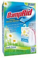 DampRid Hanging Moisture Absorber, Fresh Scent, 14 oz bags, 3 ea ( Pack of 6)