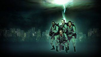 Ghostbusters edible icing image cake topper 1/4 sheet cupcake 7.5 round rice wafer option (1/4 sheet icing) (2... N2