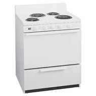 3.91 Cu. Ft. Electric Range Finish: White