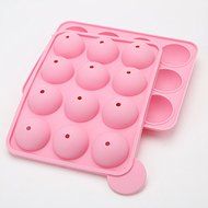 Walfos Silicone Cake Mold Cupcake Baking Mold Cake Pop Stick Mold Tray