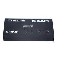 ZAMO 1x4 4 Ports Hdmi Powered Splitter for Full Hd 1080p &amp; 3d Support (One Input to Four Outputs) N13